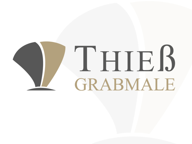 Thiess Grabmale Logogestaltung